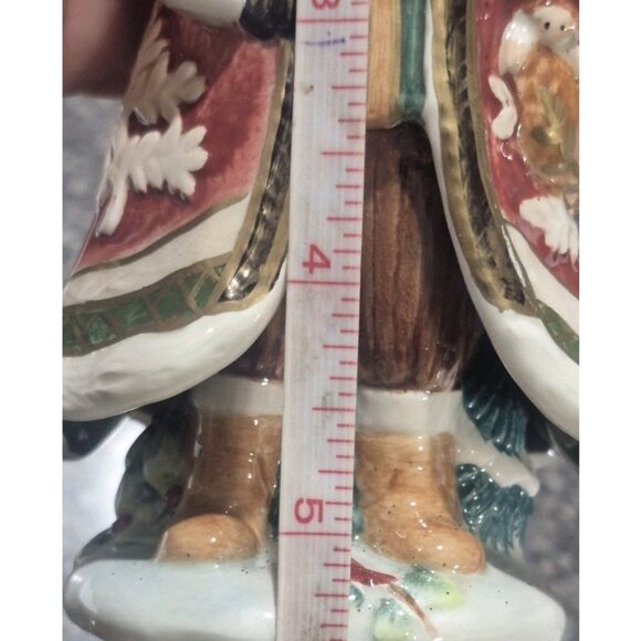 Holiday Solstice by Fitz and Floyd Classics Santa Christmas Tree Ornament - Picture 4 of 4